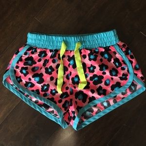 Little miss matched girls size 4 board shorts